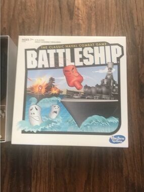 Hasbro Battleship Board Game - White, Blue, Red